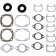 (image for) Vertex Complete Engine Gasket Set - Panther/Puma/Cheetah 71-75