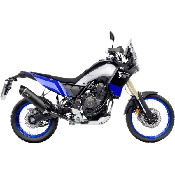 (image for) LEOVINCE LV ONE EVO Black stainless steel Slip-On for YAMAHA Tenere 700 19-24
