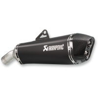 (image for) Akrapovič Single Black Titanium Muffler w/ Carbon End Cap for BMW F 800 GT / F 800 R