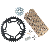 (image for) Vortex OES Steel Chain Kit (Gold) for Honda CBR500 13-23