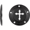 (image for) Timing Cover Black w/ cross
