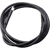 (image for) Black Vinyl-Coated Stainless Steel Brake Line 68"