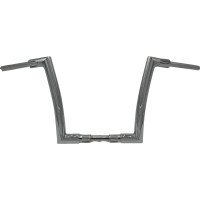 (image for) EZ Install Flat Top Handlebar - Chrome, 12” Rise