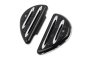 (image for) Adjustable Passenger Floorboards Deep Cut Black