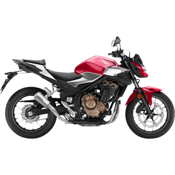 (image for) LV-10 Stainless steel Slip-On for HONDA CB/CBR500F/X/R 19-23