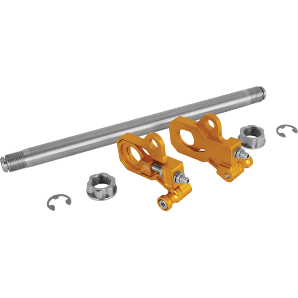 (image for) Performance Machine Rear Axle Adjuster Kit Gold