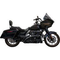 (image for) Sweeper Radial Exhaust, Black with Black Heat Shields