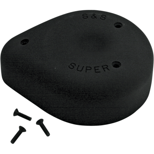 (image for) S&S CYCLE S&S Air Cleaner Cover for E&G Carb (Gloss Black)