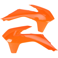(image for) Radiator Cover - 98-22 KTM orange