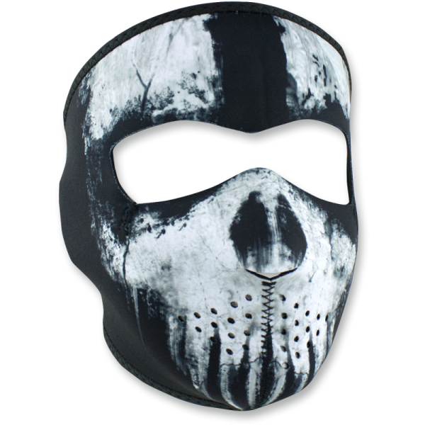 (image for) Zan Headgear Neoprene Full-Face Mask - Ghost skull