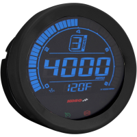 (image for) 4" Tachometer Black