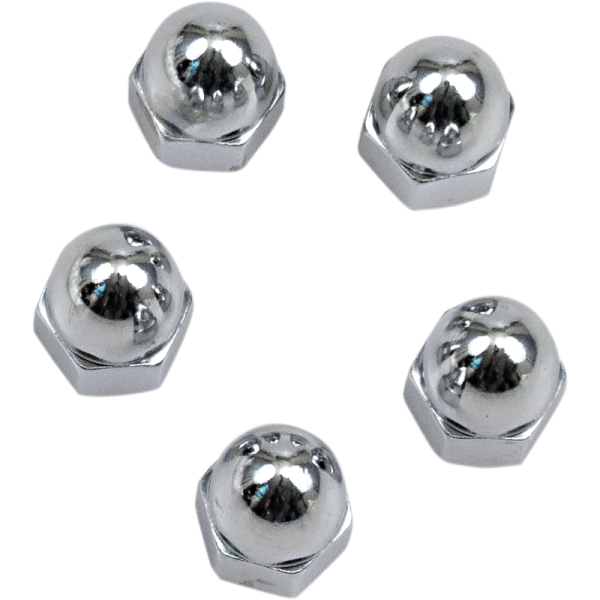 (image for) Drag Specialties Chrome Acorn Nut 1/2"-20