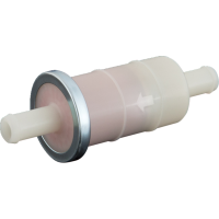 (image for) Show Chrome 3/8" In-Line Fuel Filter