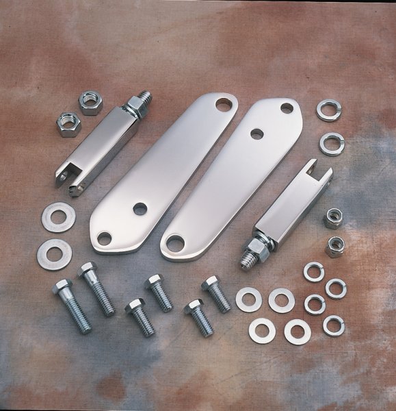 (image for) Drag Specialties Front Mount Highway Bar Chrome Dyna