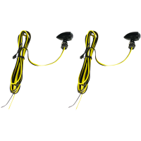 (image for) Micro Bullet LED Turn Signal, Amber, gloss black finish