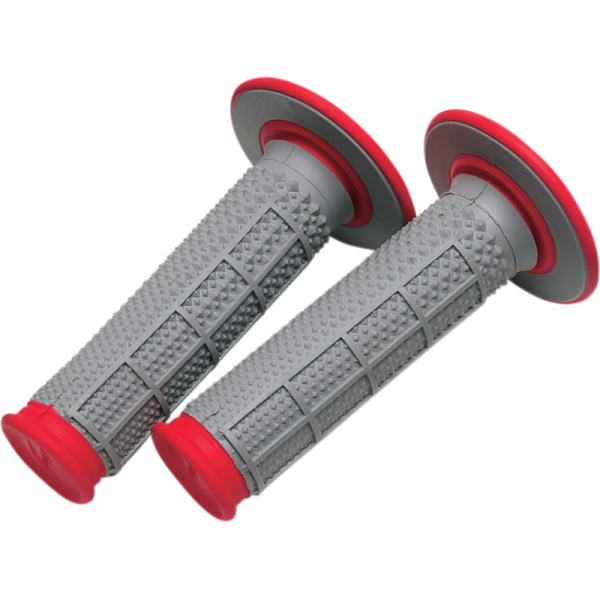 (image for) Renthal Tapered Dual-Compound Grips - Red