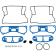 (image for) S&S Rocker Box Gasket Kit DS-174301