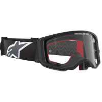 (image for) Alpinestars Supertech Goggle, Corp Black/Gray with Clear Lens