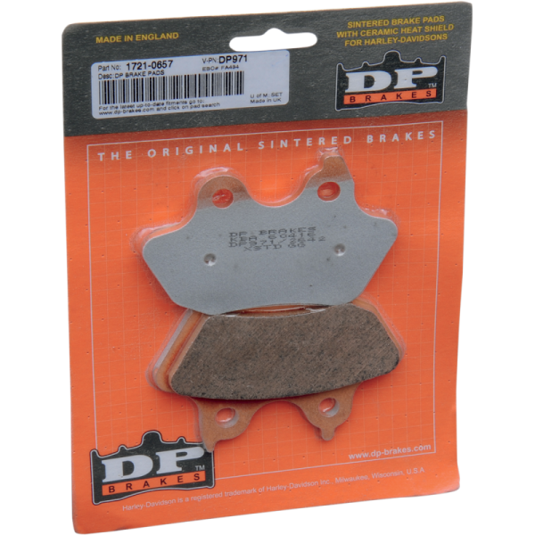 (image for) DP Brakes Sintered Metal Pad 1721-0657