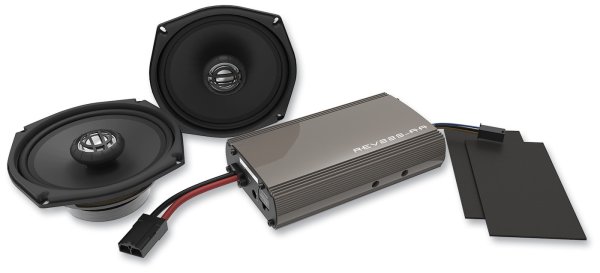 Hogtunes 225-Watt Amp/Front Speaker Kits