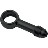 (image for) Ebony Straight 7/16" Banjo Fitting