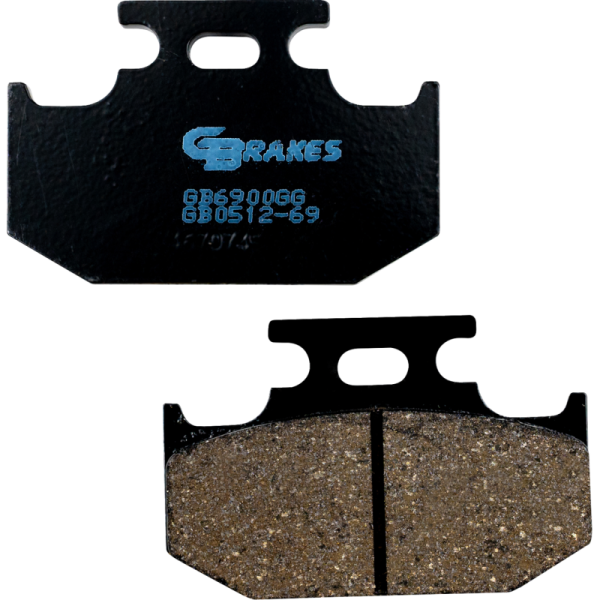 (image for) GBrakes Semi-Metallic Rear Brake Pad