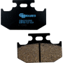(image for) GBrakes Semi-Metallic Rear Brake Pad