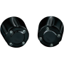 (image for) Grip End Weights - Gloss Black
