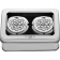 (image for) Front Axle Nut Cover - Mirror polished w/ Maltese Cross-FIRE