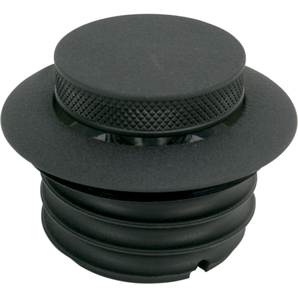(image for) Drag Specialties Pop-Up Gas Cap Non-Vented Black Wrinkle