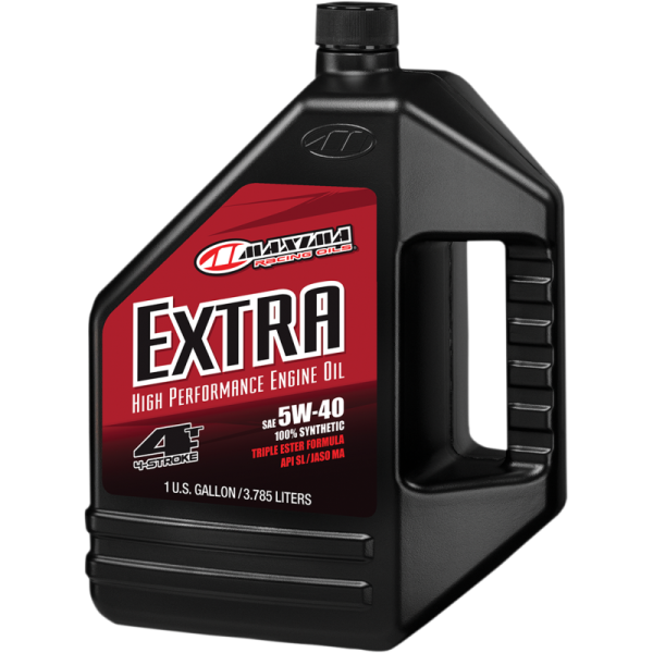 (image for) Maxima Racing Oil Maxima Extra 4 Synthetic Oil, 5W40, 3.79 L