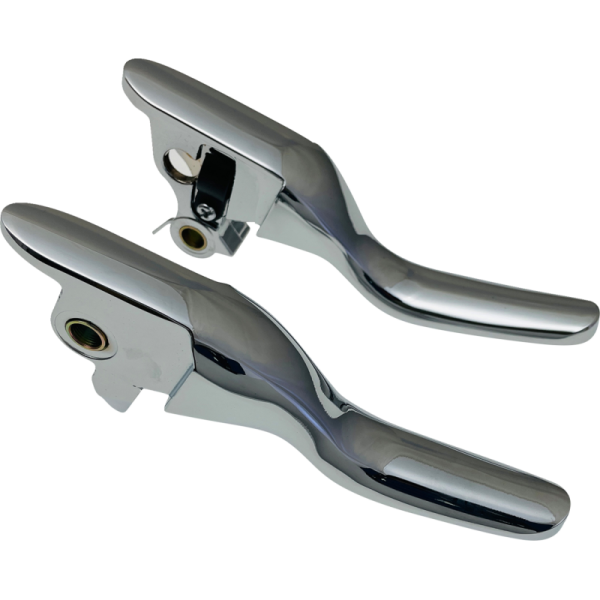 (image for) Drag Specialties Short Lever Set - Chrome