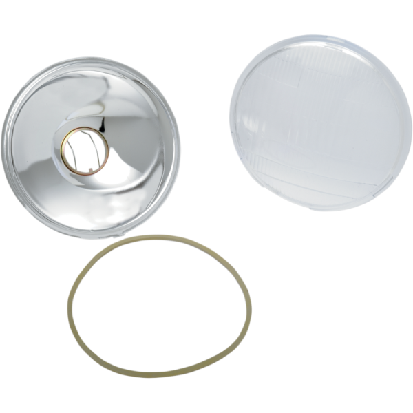 (image for) Drag Specialties Replacement Headlight Glass/Reflector