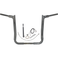 (image for) Fat Baggers Pointed Top EZ Install Handlebar 16" Chrome