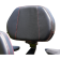 (image for) Grande Backrest - Passenger, Black w/ Red Stitching