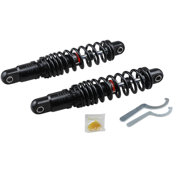(image for) DRAG SHOCKS Premium Adjustable Shock Black 13" (Heavy-Duty)