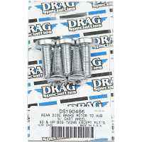 (image for) Rear Disc Brake Hub Bolt Kit Chrome