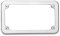 (image for) Custom Billet License Plate Frame Chrome