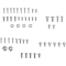 (image for) Body Work Fastener Kit - KTM EXC-F/XC-W (all) 17-20