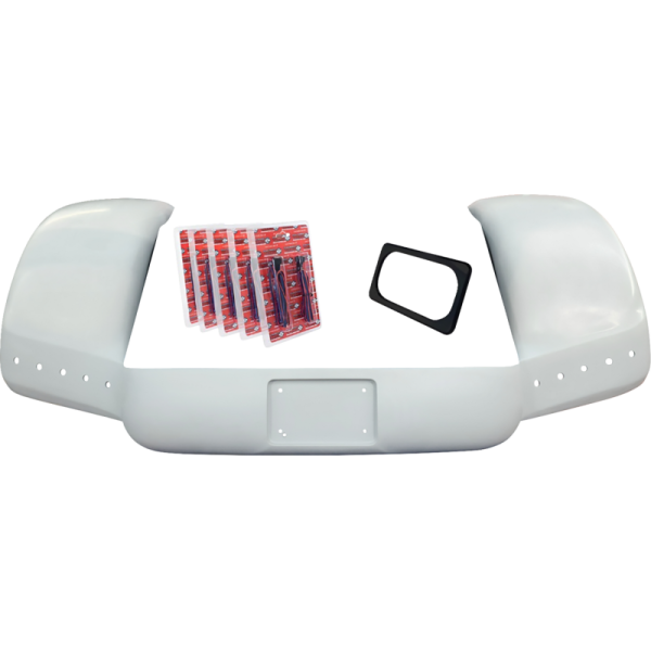 (image for) PAUL YAFFE BAGGER NATION Paul Yaffe Pro Street Trike Rear Fender Kit W/ black license frame, no exhaust outlet 1401-1042