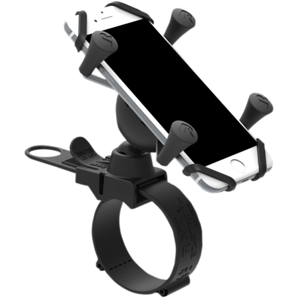 (image for) RAM MOUNT X-Grip Phone Mount with EZ-Strap Rail Mount (Retail Header Card)