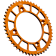 (image for) JT Sprockets RaceLite Orange Aluminum Rear Sprocket - 49T
