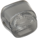 (image for) Laydown Taillight Lens w/ Bottom Tag Window - Smoke (L03-24)