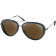 (image for) Bobster Ice Sunglasses - Matte Navy/Brown HD w/ Silver Mirror