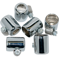 (image for) Chrome Hose Clamps 3/8"