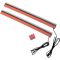 (image for) Red Plasma Rods 10 Inch (Pair)