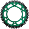 (image for) Moose Offroad Dual Sprocket - 52T Green