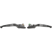 (image for) Slotted Wide Blade Lever Set Matte Black