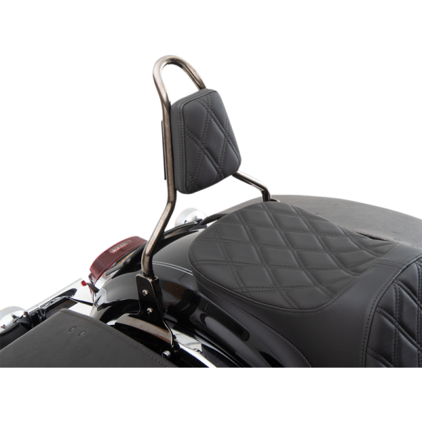 (image for) DRAG SPECIALTIES SEATS Tapered Backrest Pad Double Diamond Black