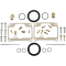 (image for) Carburetor Repair Kit for Ski-Doo Tundra Sport 550F 19